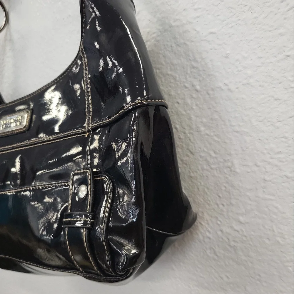 Y2K Kenneth Cole Reaction Faux Leather Shoulder Bag